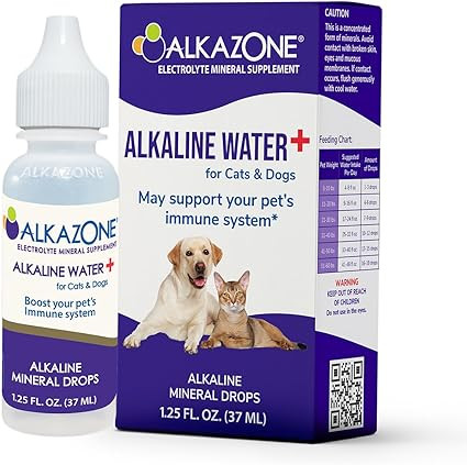 Alkaline Water Drops for Cats and Dogs | Provide Essential Minerals | Support Optimal Health | Ta... | Amazon (US)