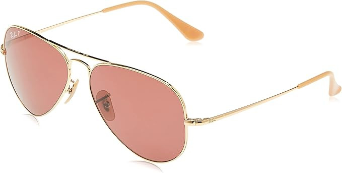 Ray-Ban Rb3689 Aviator Metal Ii Sunglasses | Amazon (US)