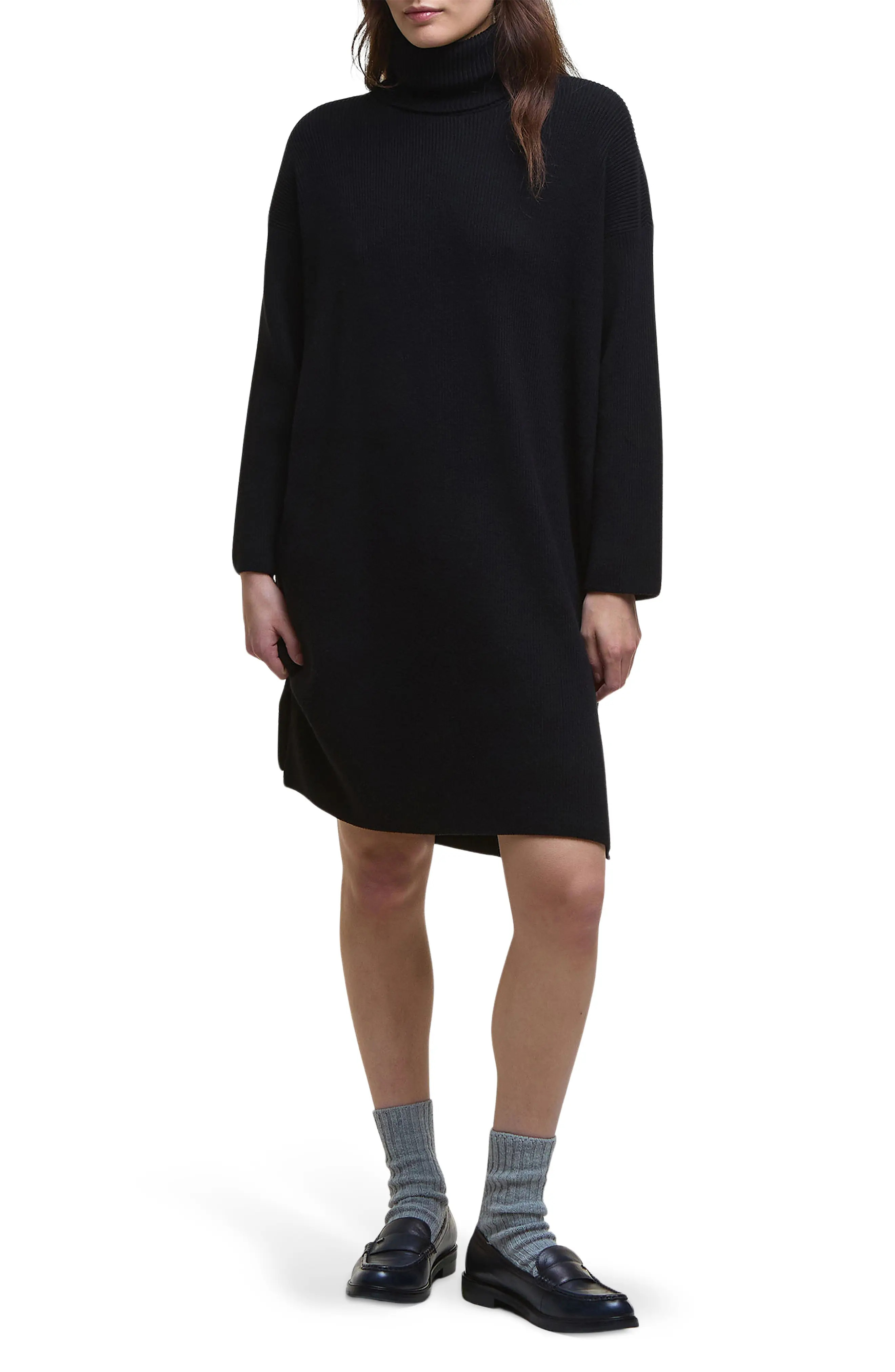 Barbour Rib Knit Sweater Dress (Women) | Nordstromrack | Nordstrom Rack