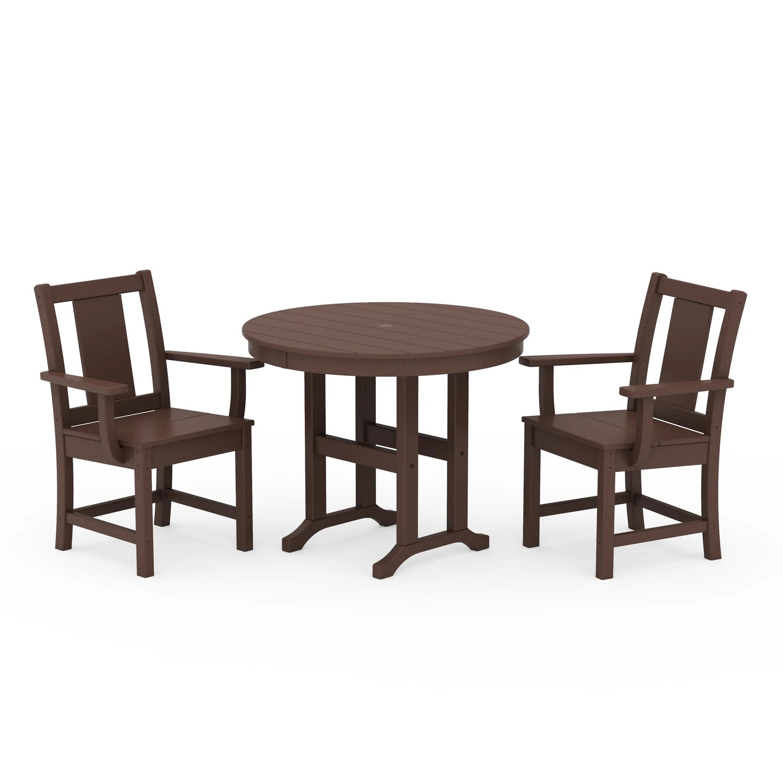 Prairie 3-Piece Farmhouse Dining Set | POLYWOOD