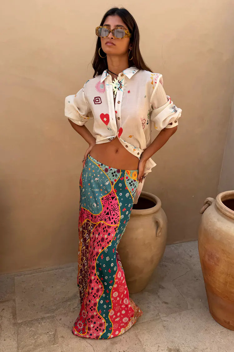 Pastel Morocco Dorris Skirt | Never Fully Dressed (UK & IE)