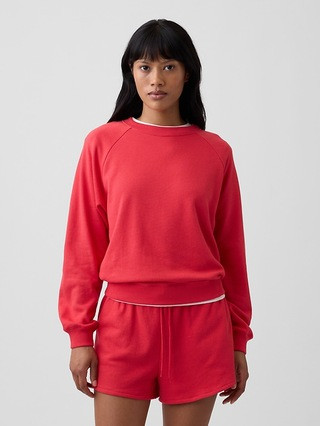 Relaxed French Terry Crewneck Sweatshirt | Gap Factory