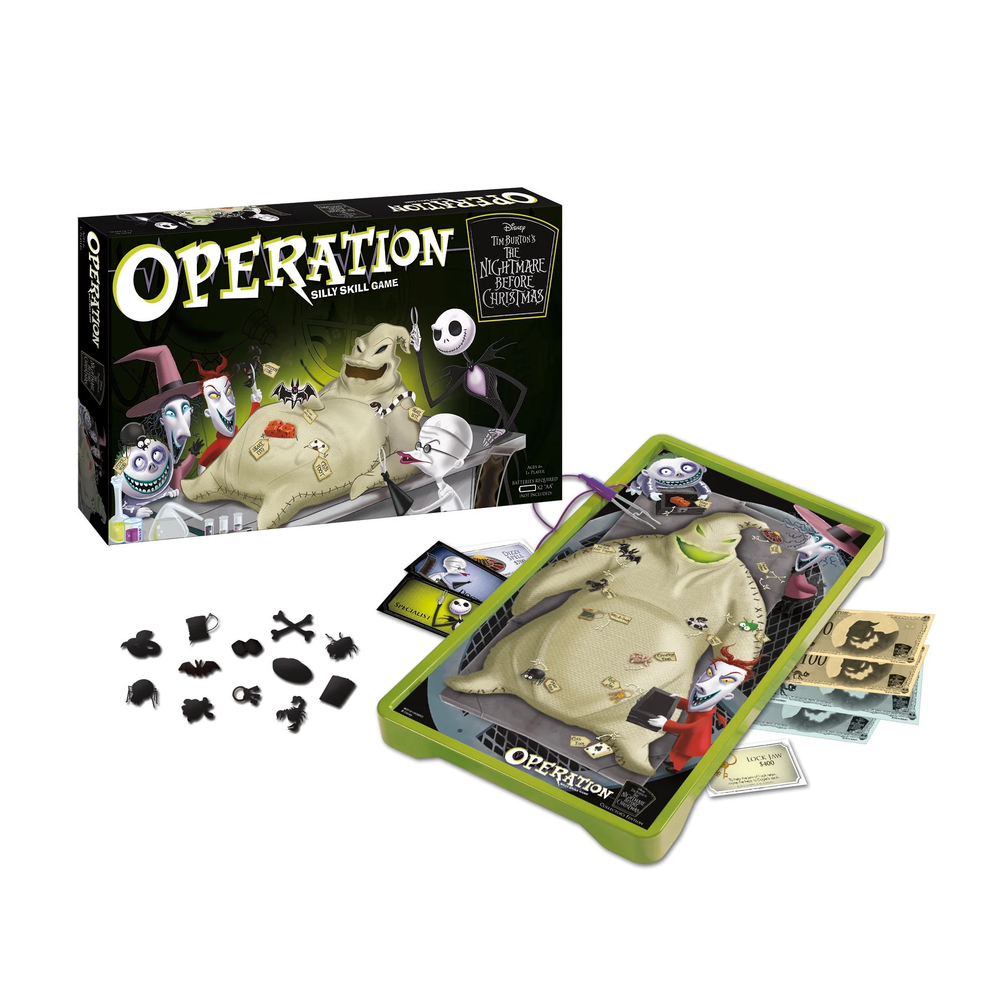 Operation Disney The Nightmare Before Christmas TNBC Board Game | Walmart (US)