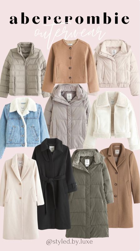 25% off Abercrombie outerwear!

Jacket, coat, puffer jacket, wool coat, fleece coat, cropped jacket, tweed jacket, puffer jacket

#LTKSeasonal #LTKsalealert #LTKstyletip