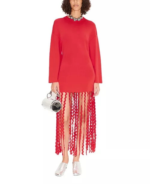 SIMONMILLER Wallis Knit Fringe Dress  | Bloomingdale's Women | Bloomingdale's (US)