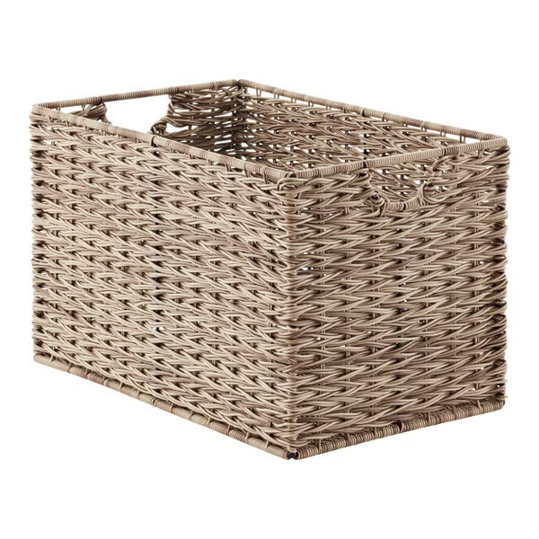 Large Ashcraft Storage Bin w/Handles | The Container Store