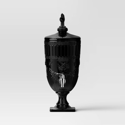 108.22oz Glass Beverage Dispenser Black - Threshold™ | Target