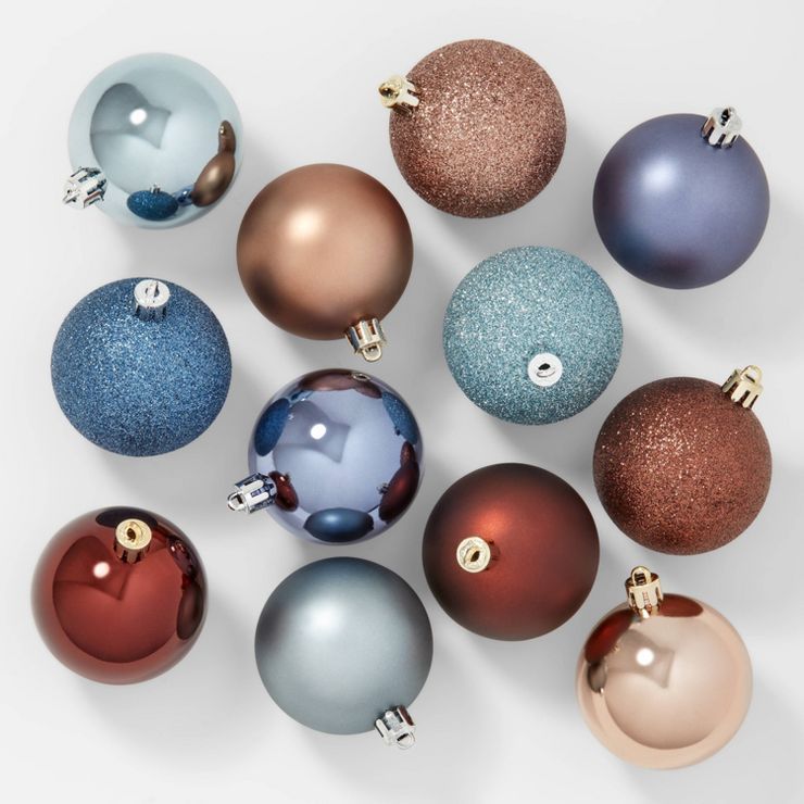 50ct Shatter-Resistant Round Christmas Tree Ornament Set - Wondershop™ | Target