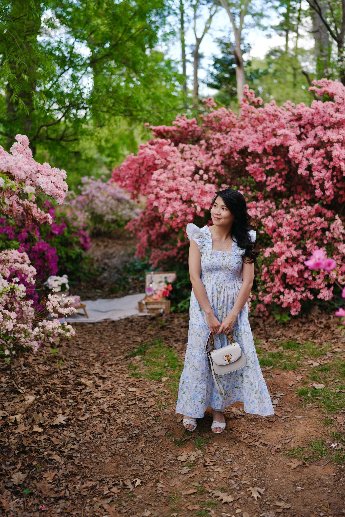 The Hill House Ellie Nap Dress is one of my favorite spring midi dresses! 😍 The floral print I’m wearing is from a past season, but Hill House releases so many beautiful new prints and styles each year. 🩵 This dress features the signature smocked bodice, a beautiful neckline, and even pockets. It’s also very petite-friendly — I’m wearing size XS here. 🎀 I linked the current Ellie Nap Dress styles along with some affordable similar spring dresses you might love too! 🌸 #springdress #petitefashion #springfashion

#LTKPetite #LTKootd #LTKMothersDay