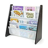 Humble Crew Kids Book Rack Storage Bookshelf Collection, Espresso/White | Amazon (US)