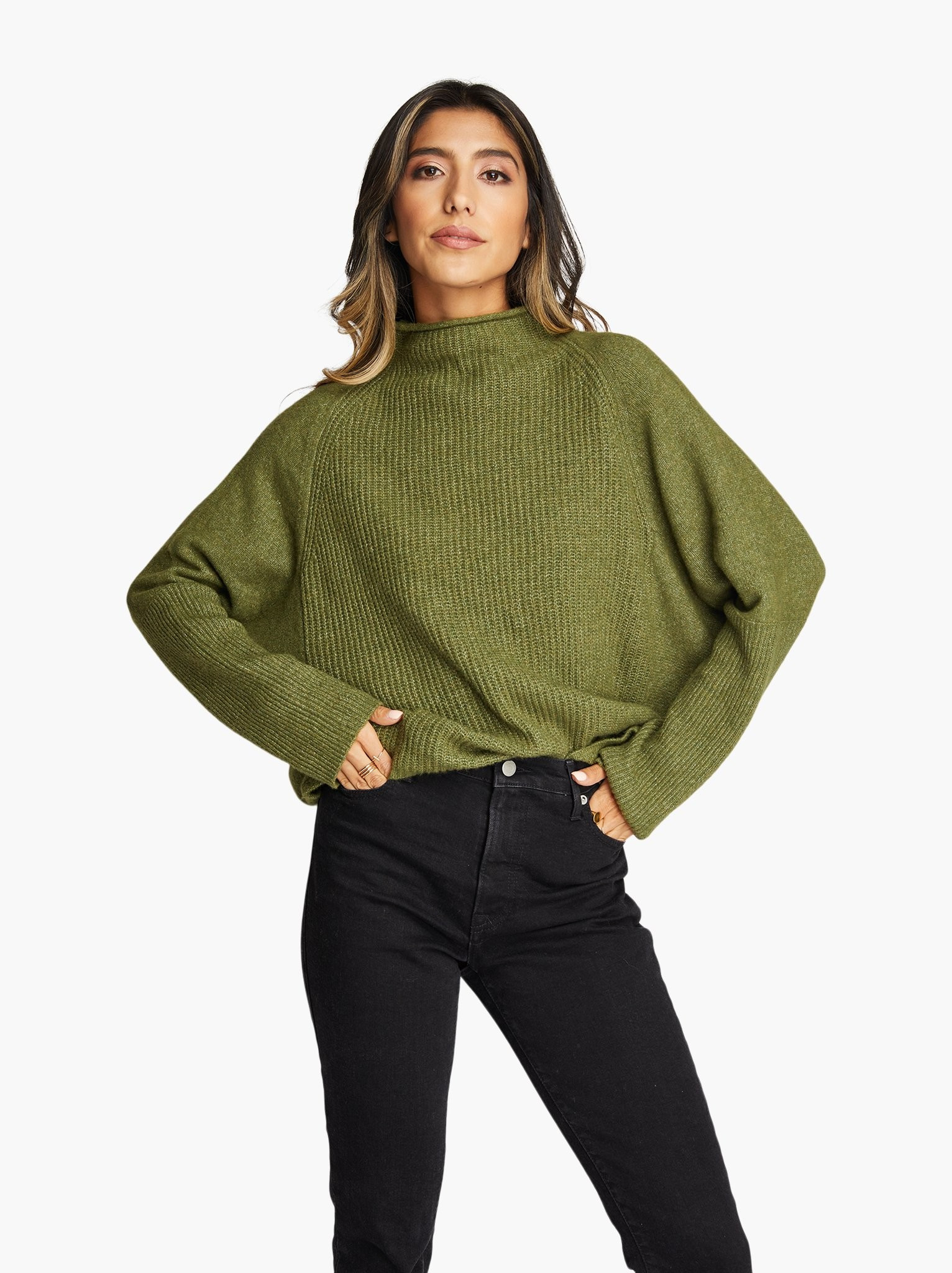 Harriet Slouchy Sweater - 

  
    

    $130or 4  payments of $32.50 by  ⓘ | ABLE