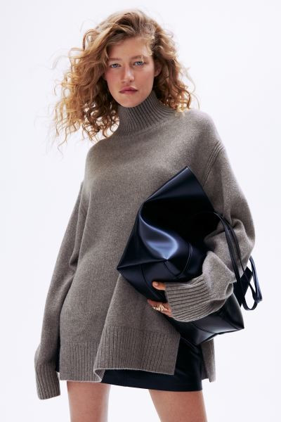 Oversized Turtleneck Sweater | H&M (US + CA)