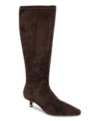 Kenneth Cole New York Women's Meredith Knee High Kitten Heel Boots - Macy's | Macy's