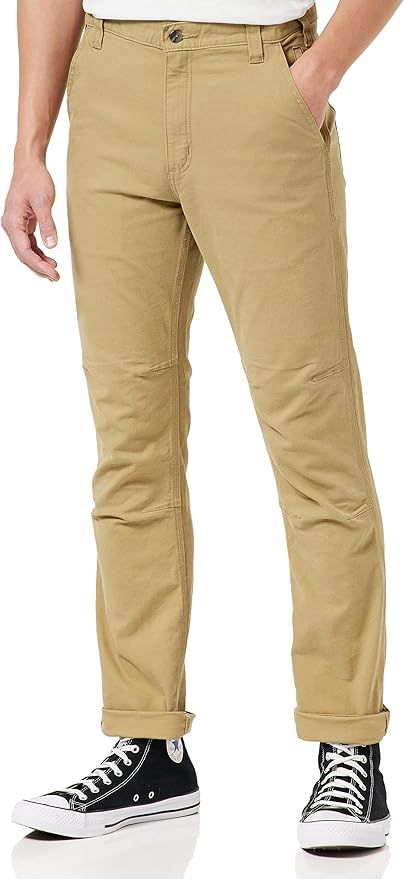 Carhartt Men's Rugged Flex Straight Fit Canvas 5-Pocket Tapered Work Pant | Amazon (US)