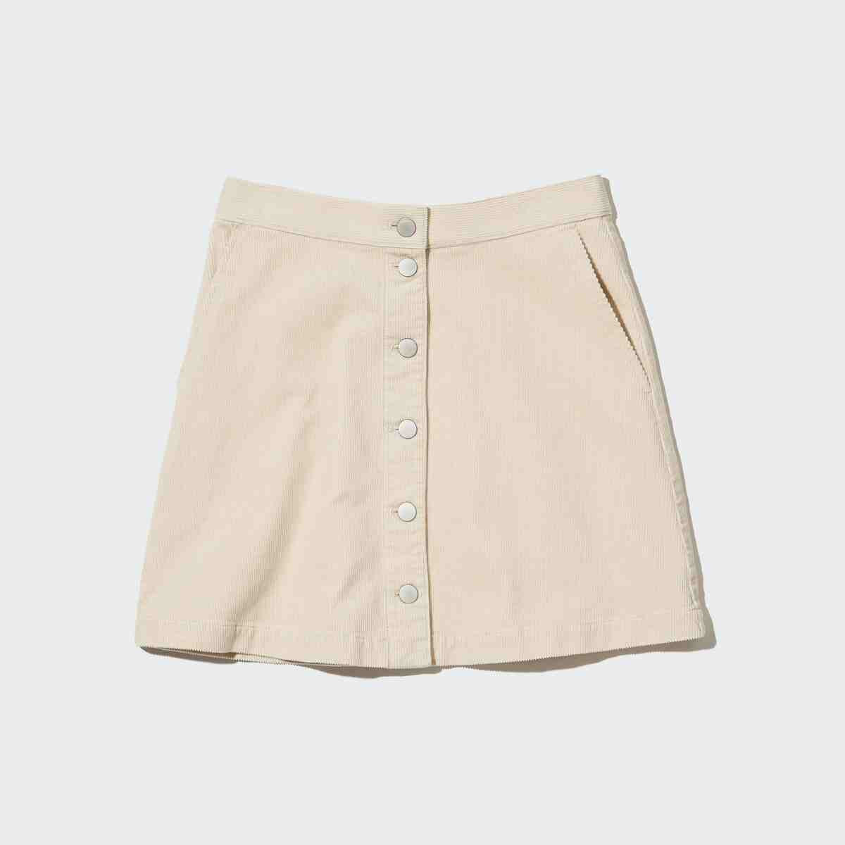 CORDUROY MINI SKIRT | UNIQLO (UK)