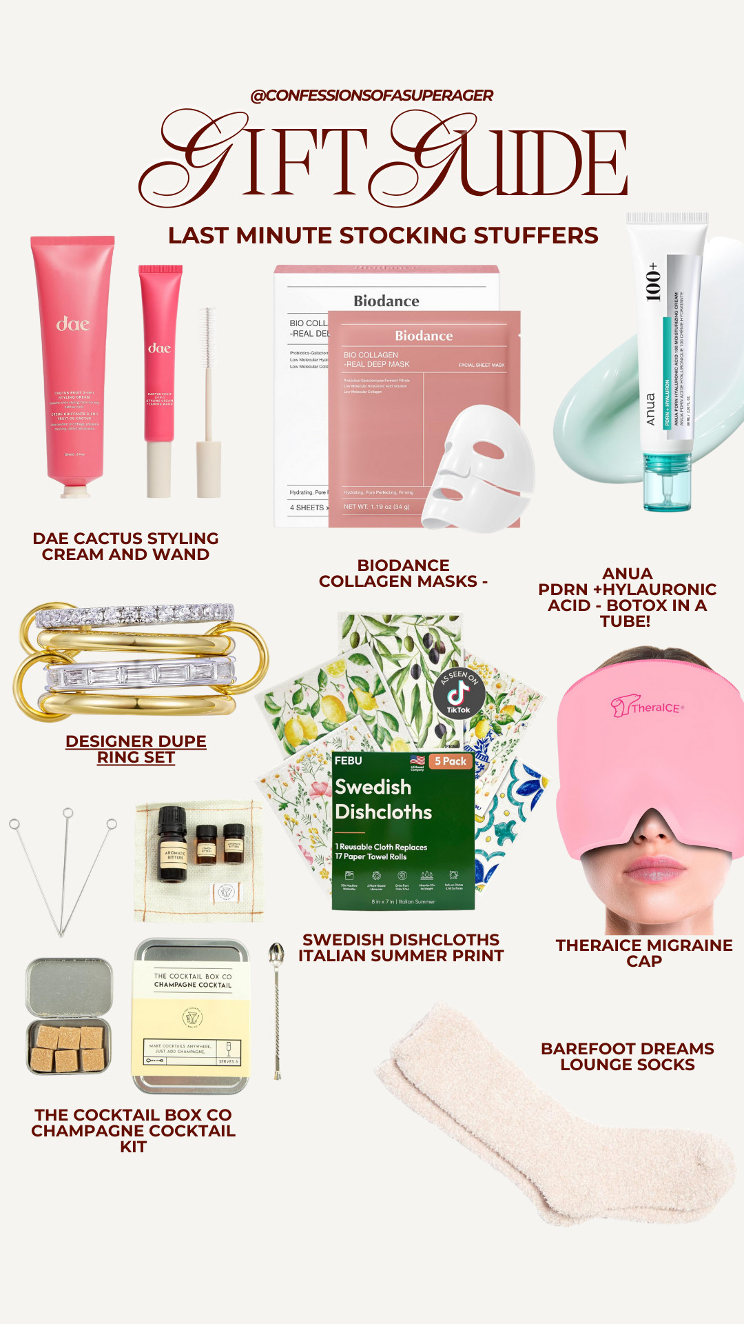 Last-minute stocking stuffers that feel so much more thoughtful than “last minute.” 🎁✨
From beauty favorites and viral skincare to cozy little luxuries and chic under-$50 finds, these are the gifts everyone actually loves to receive. Perfect for moms, sisters, friends, coworkers—and honestly yourself. I’ve linked every single one on LTK so you can shop fast, gift smart, and still look like you planned ahead. 

 

#LTKGiftGuide #LTKHoliday #LTKSaleAlert