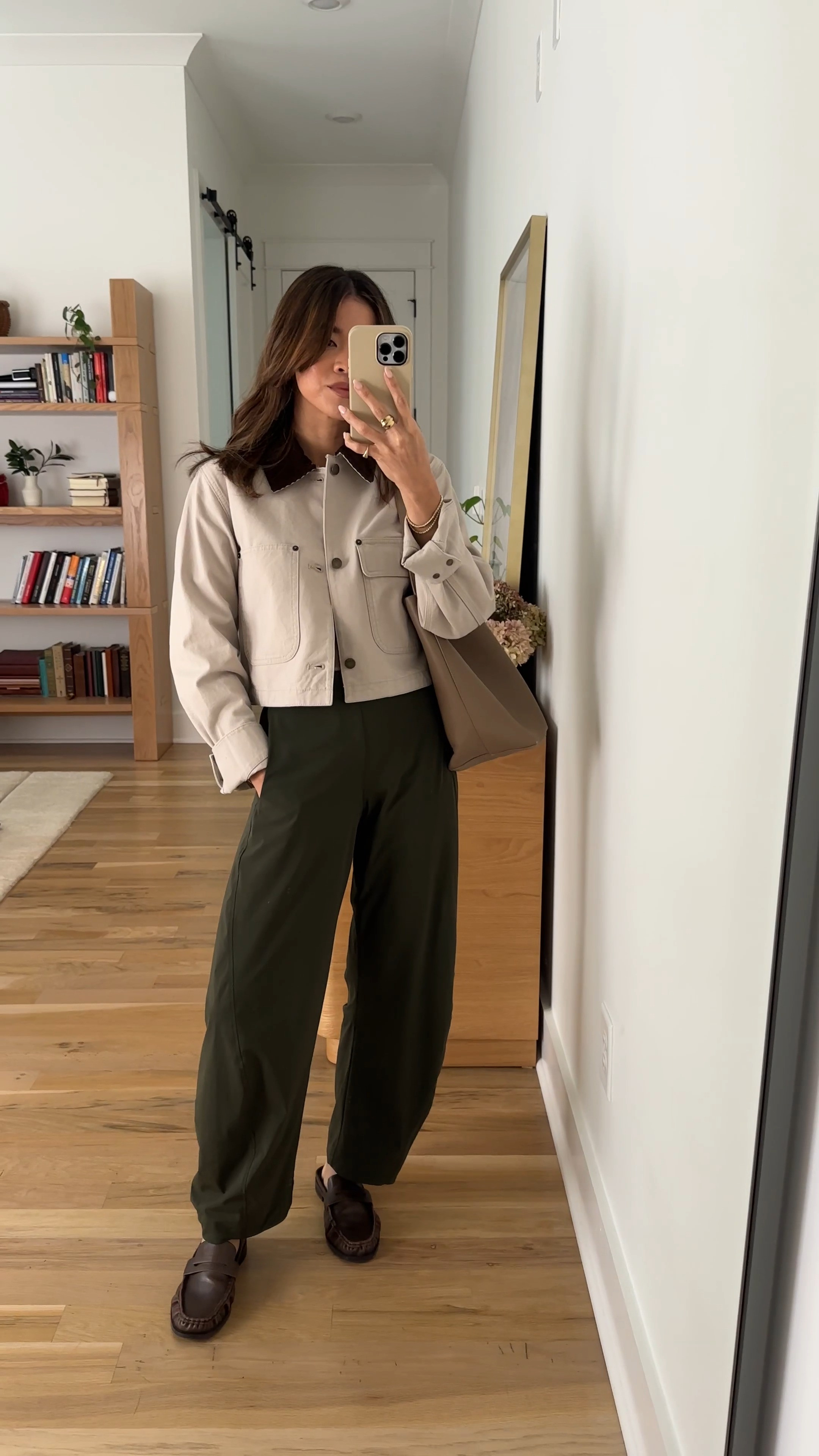 This jacket is so stunning from @Aritzia! Perfect for fall.

Sizing info: 
-Ruti The On The Loose Work Pants (Size 0 regular in Verdant) 
-Abercrombie Bra Free Tank (Size XS) 
-Aritzia Barnett Lightweight Chore Jacket (Size XS)

green pants, petite pants, green petite pants, fall pants, summer pants, barrel pants, summer outfit, fall outfit, vacation outfit, travel outfit, best petite pants, petite barrel pants, comfy pants, viral barrel pants, fall style, petite fall style, fall jacket, barn jacket

#LTKootd #LTKSeasonal #LTKPetite