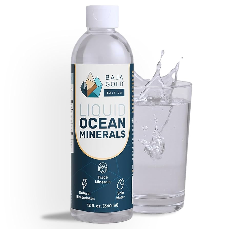 Baja Gold Liquid Trace Mineral Drops – Pure Ocean-Based Minerals for Water & Food | Unrefined E... | Amazon (US)