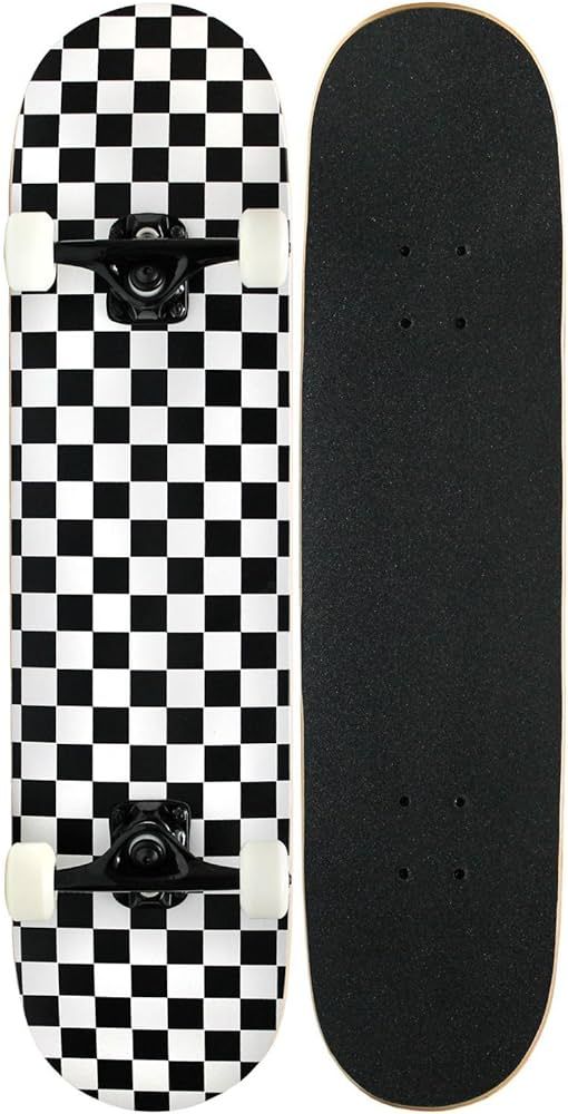 KPC Complete Skateboard - Pro Style Quality - Maple 7-Ply Deck, Aluminum Trucks, Urethane Wheels,... | Amazon (US)
