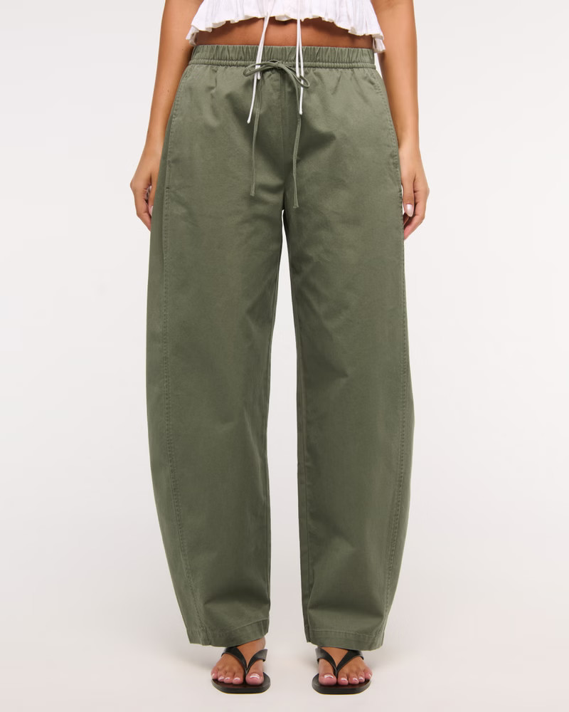 Barrel Pull-On Pant | Abercrombie & Fitch (US)
