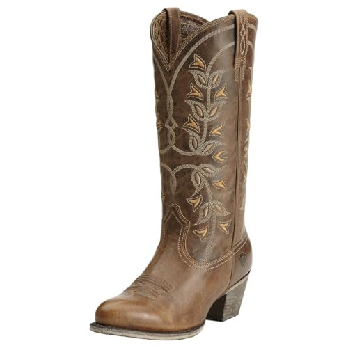 Ariat Women's Desert Holly Western Boots Country, Pearl, 8.5 | Amazon (US)