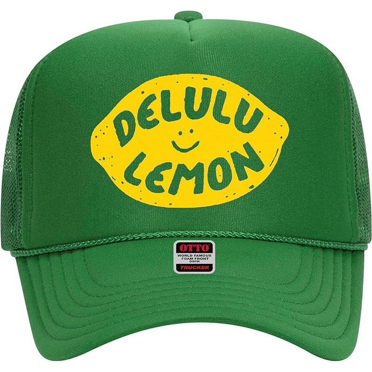 Delulu Lemon Trucker Hat - Premium Snapback for Men and Women - Trendy Funny Cute Cowboy Vintage ... | Walmart (US)