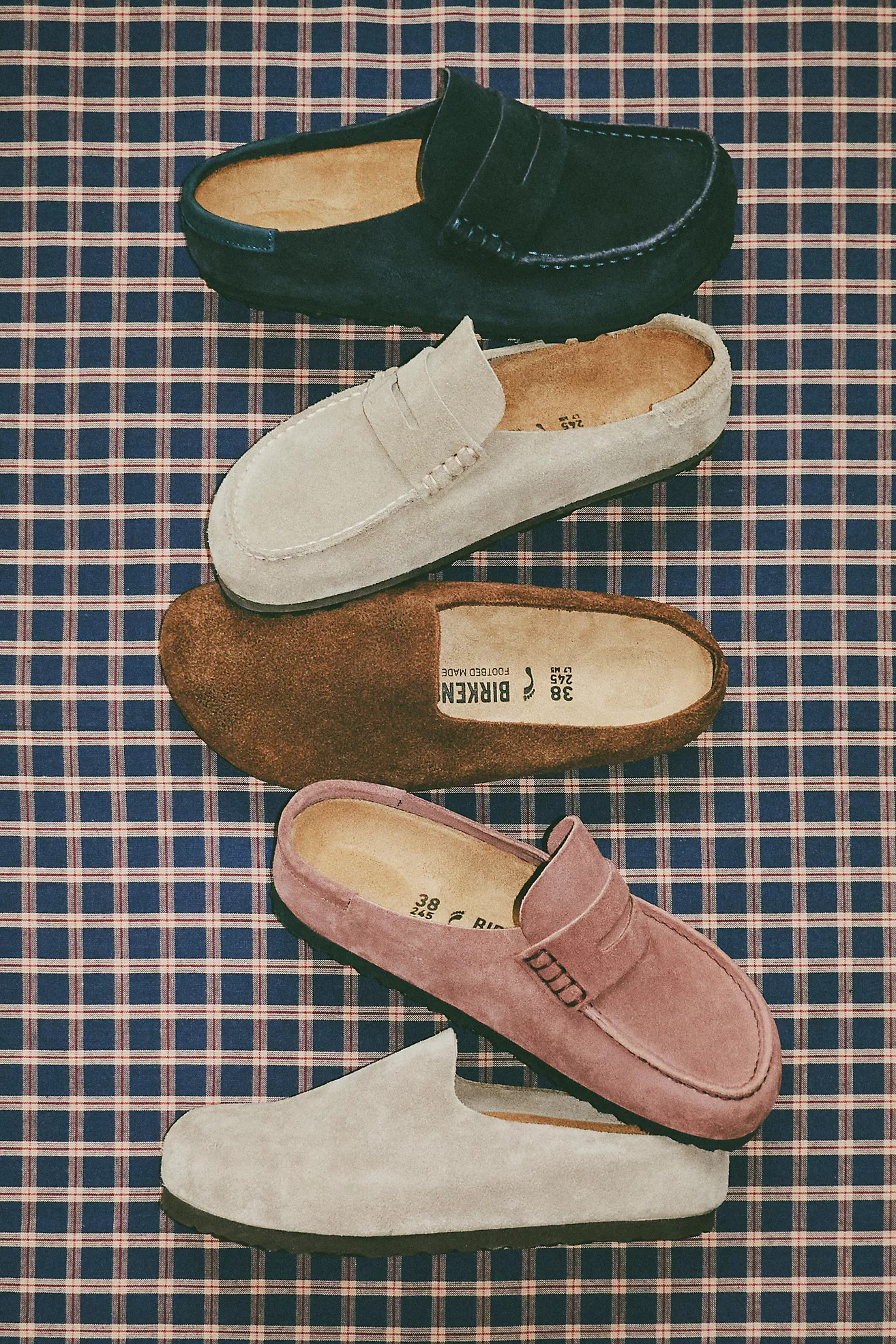 Birkenstock Amsterdam Suede Clogs | Anthropologie (US)