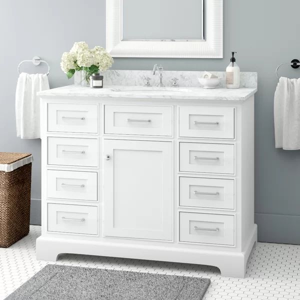 Kingon 42" Single Bathroom Vanity Set | Wayfair North America