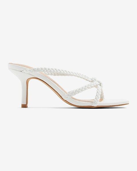 Braided Knot Strap Mule Sandals | Express
