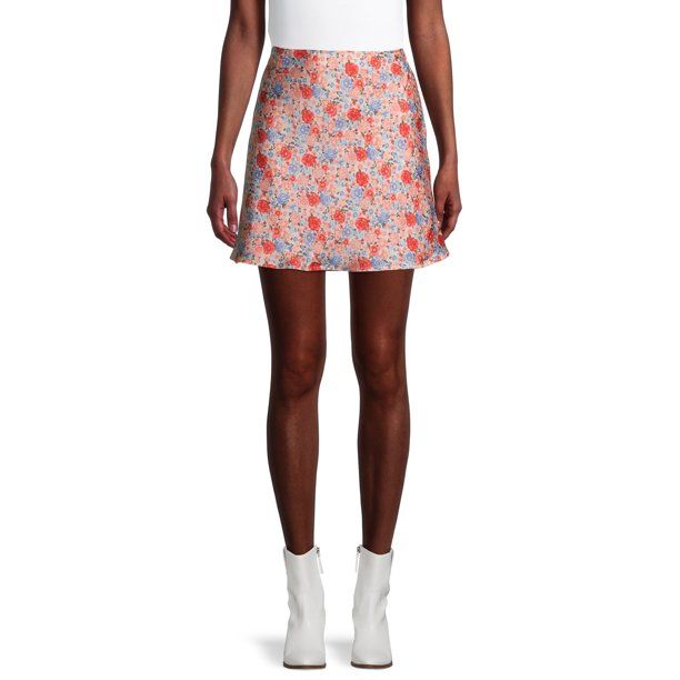 No Boundaries Juniors' A Line Mini Skirt | Walmart (US)