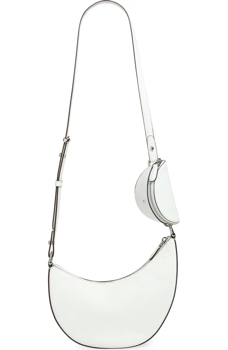 duo pebble leather crossbody bag | Nordstrom