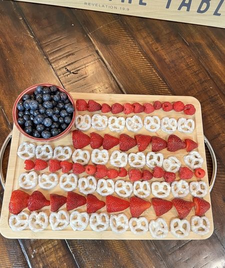 Love this tray! Easy for charcuterie and the handles make it easy for serving too! Perfect for entertaining! 

Memorial Day, 4th of July, Labor Day or anytime of the year! 

#crazybusymama 

#LTKover40 #LTKhome #LTKfindsunder50