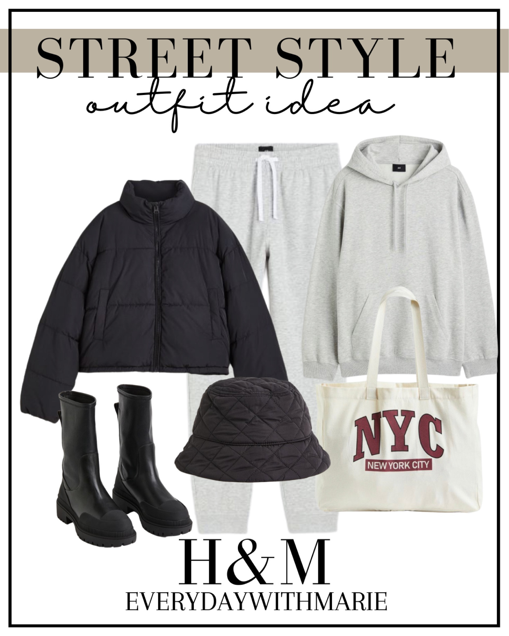 I love shopping in the men’s section — they have the best oversized fit. This outfit is one of my repeat outfits and I’m not mad at it. #hm 

#LTKstyletip #LTKSeasonal #LTKunder100