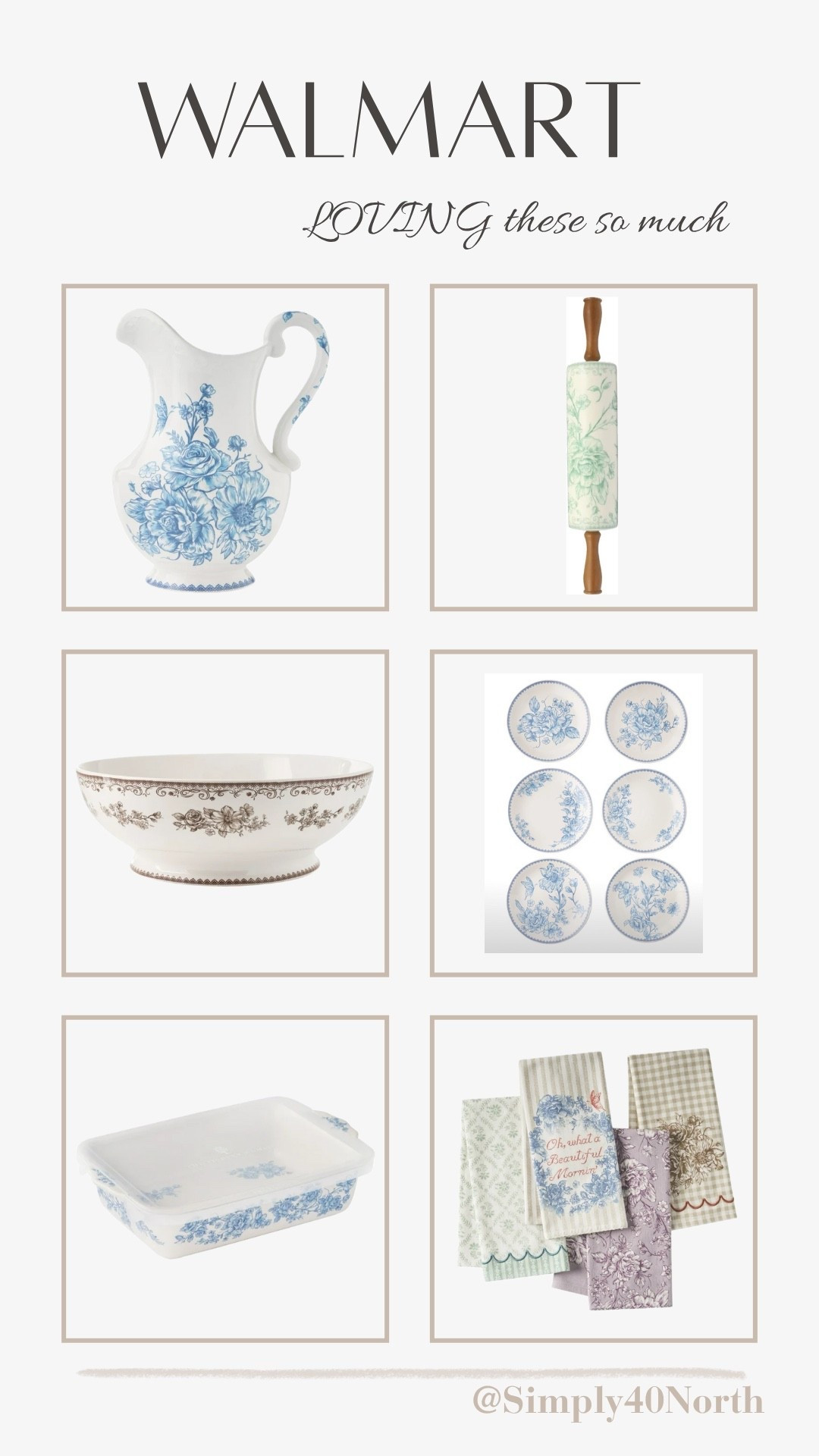 I am in love with Pioneer Women’s Walmart collection!  These remind me of my Grandma in the best way!



#LTKFindsUnder50 #LTKHome