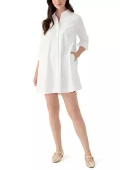 Crown & Ivy™ Women's A-Line Shirt Dress | Belk