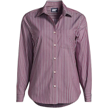 Women's Cooling Button Front Shirt | Lands' End (US)