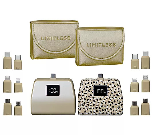 Limitless Set of 2 TotalBoost Mini Pro 6,000mAh Power Banks | QVC