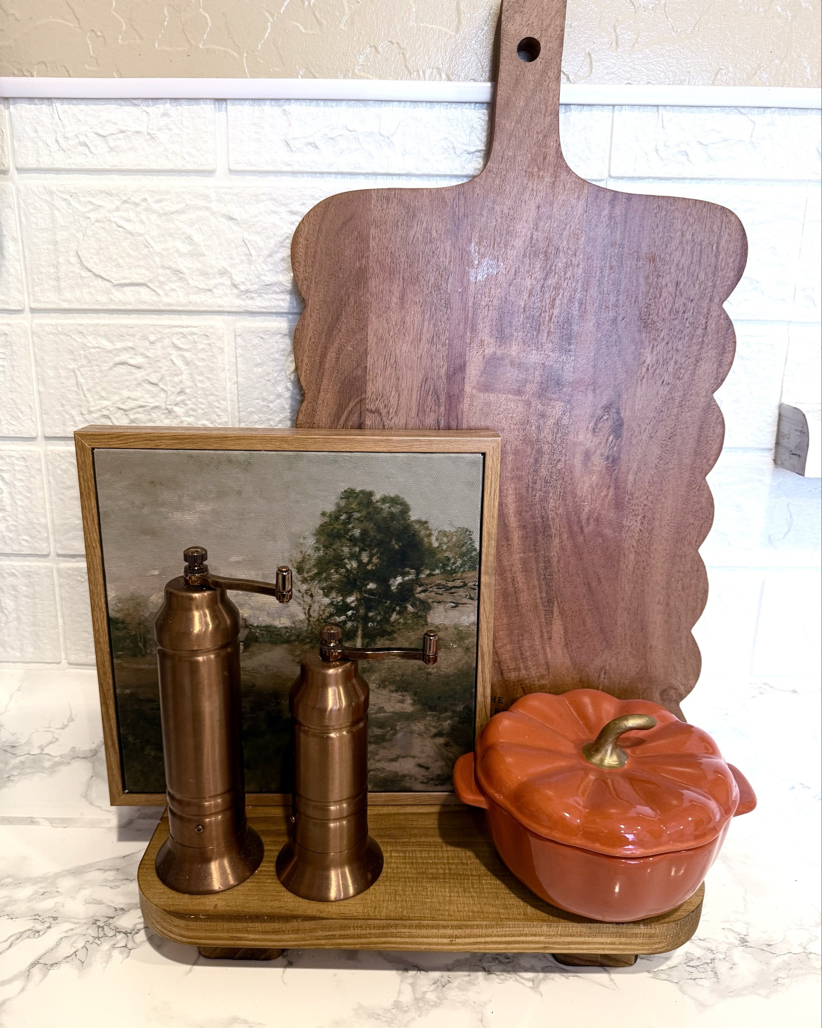 Beautiful serving board from Walmart. Just under $15! Love the size and the quality. It’s 18” acacia wood finished with a non-toxic, food-safe coating. Perfect for serving cheeses, appetizers, or cute desserts. It’s also a unique and stylish touch to the kitchen.


Walmart home finds, Walmart serving board, Walmart pioneer woman, Walmart home decor, Walmart holiday sale, gift idea for her, gift for hostess, charcuterie board 

#LTKHome #LTKFindsUnder50 #LTKSeasonal #LTKHoliday 

#LTKParties #LTKGiftGuide 