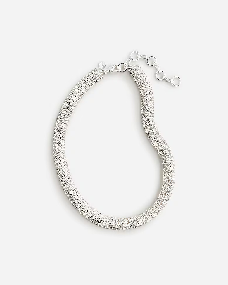 Limited-edition Anna October© X J.Crew crystal necklace | J. Crew US