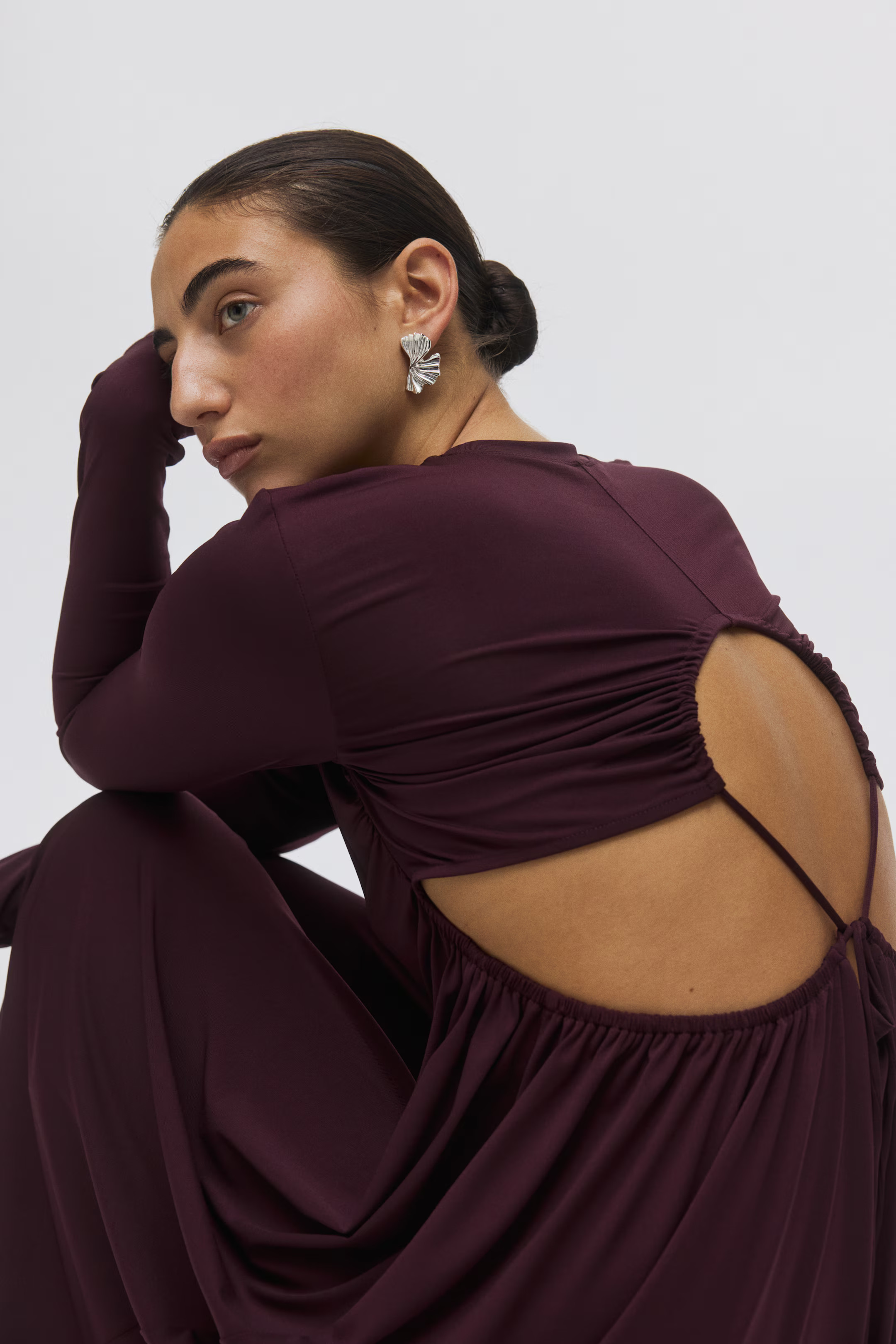 Gathered Jersey Dress | H&M (US + CA)