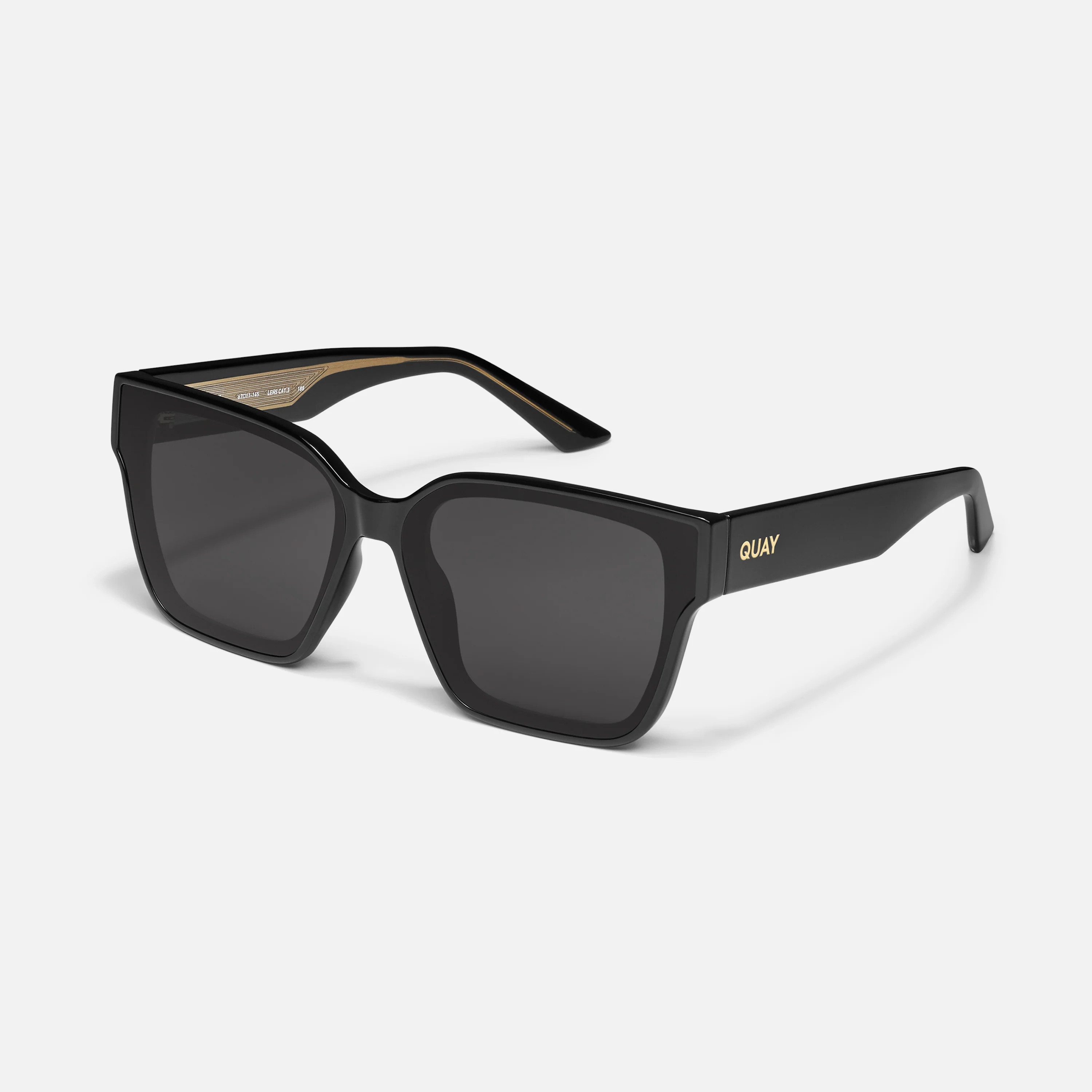 DRIVE IN - WOOD TORTOISE/DARK APRICOT | Quay Australia