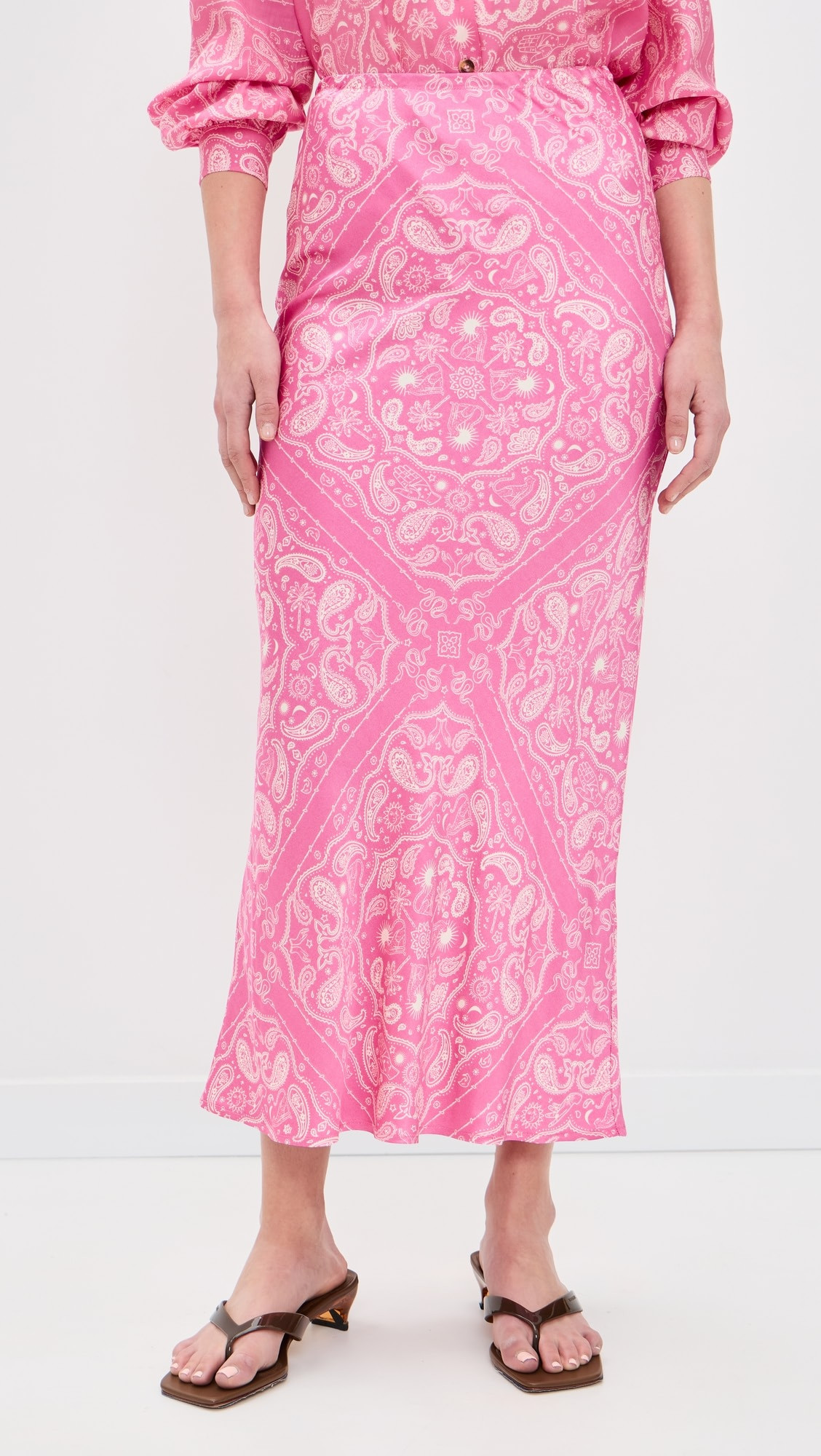 Pink Bandana Dorris Skirt | Shopbop