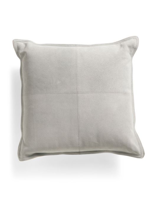 18x18 Suede Front Four Piece Pillow | TJ Maxx