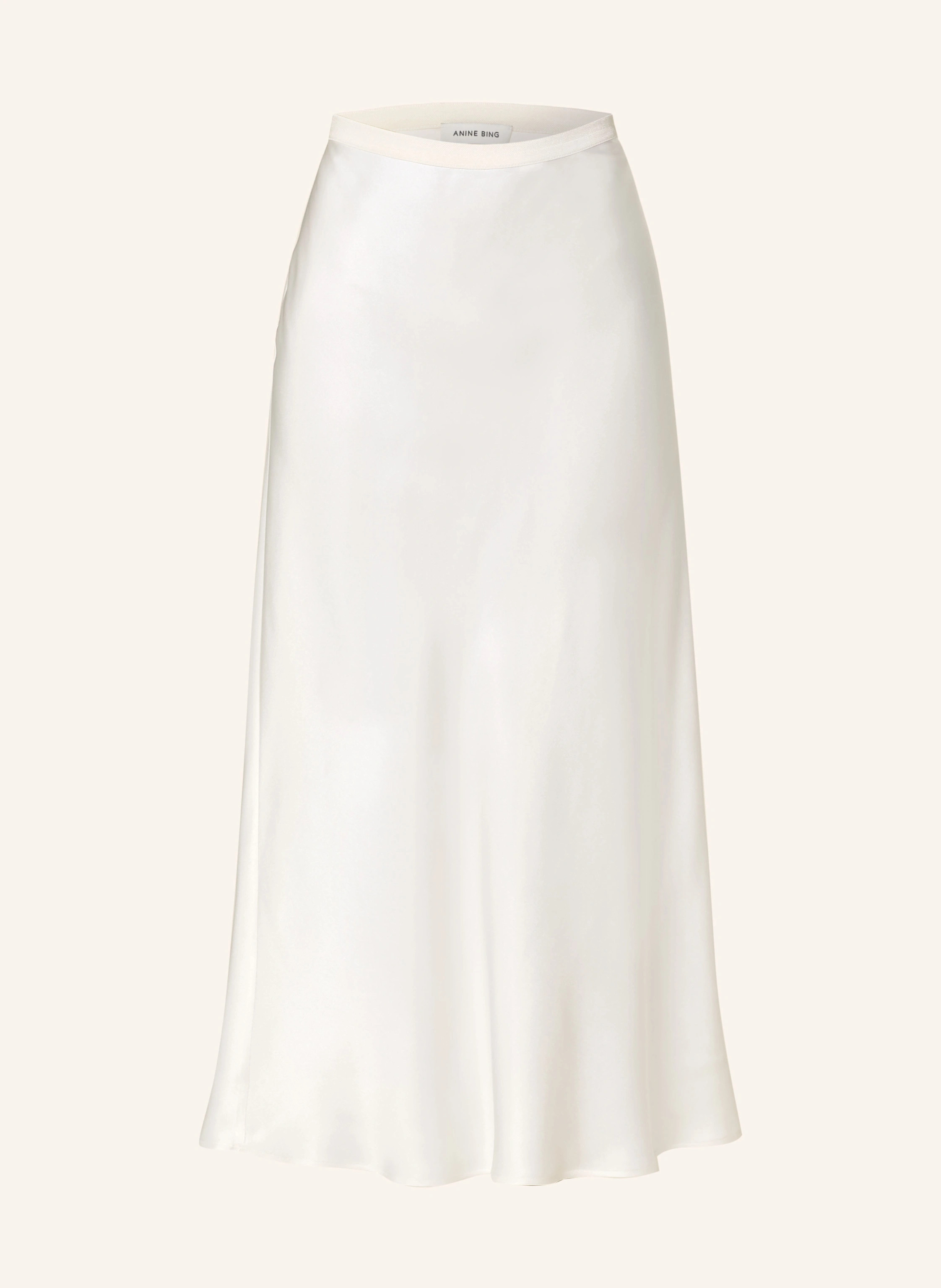 ANINE BING Seidenrock in creme | Breuninger (DACH)