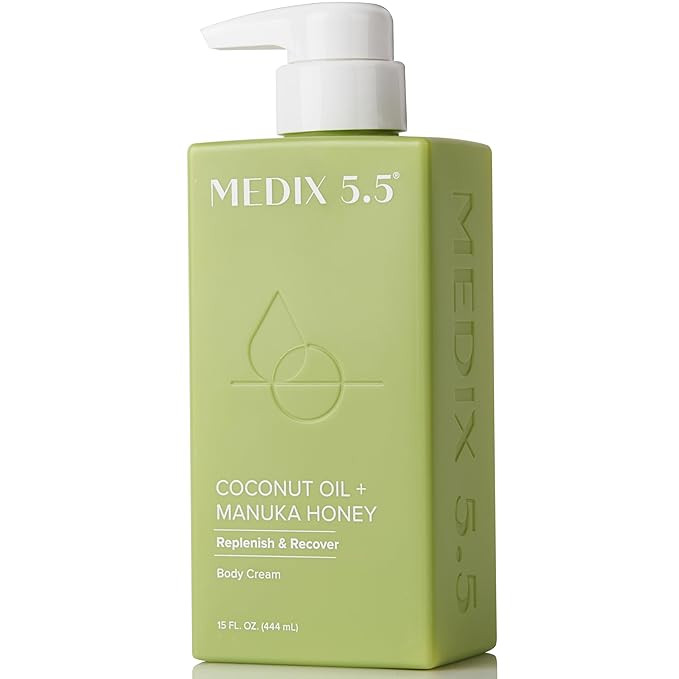 Medix 5.5 Men & Women Coconut Body Lotion + Manuka Honey Cream | Natural Coconut Oil Lotion | Moi... | Amazon (US)