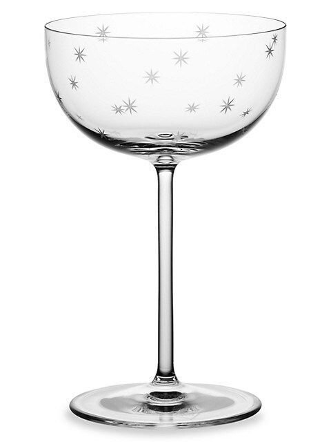 The Cocktail Star Cut Coupe Glass 2-Piece Set | Saks Fifth Avenue