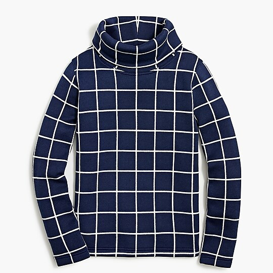 Long-sleeve funnelneck pullover | J.Crew Factory