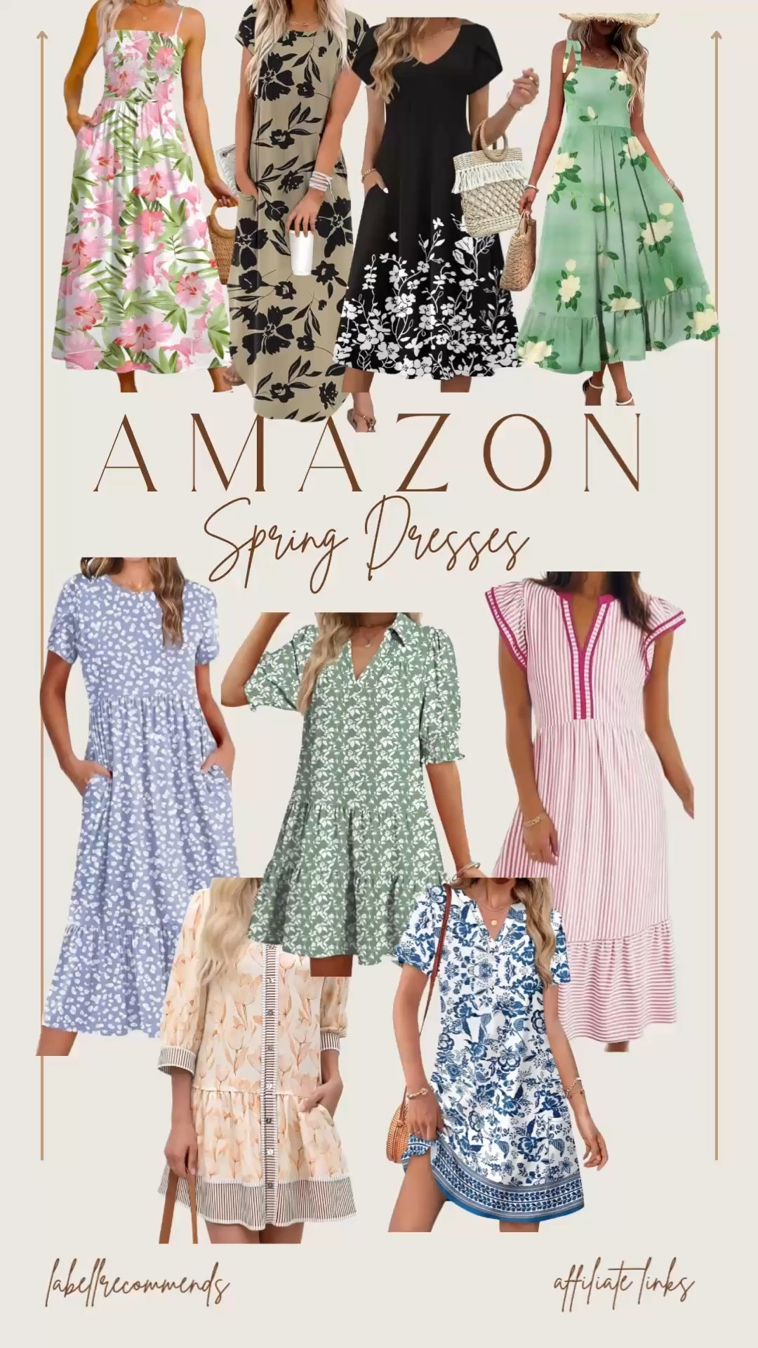 Affordable Amazon spring dresses. Dresses are perfect for Easter or vacations. Short, maxi, and sleeveless all available at affordable prices. 

Easter dresses, spring dresses, vacation dresses, maxi dress, Amazon dresses for vacation, pastel dresses

#LTKSeasonal #LTKspring #LTKTravel