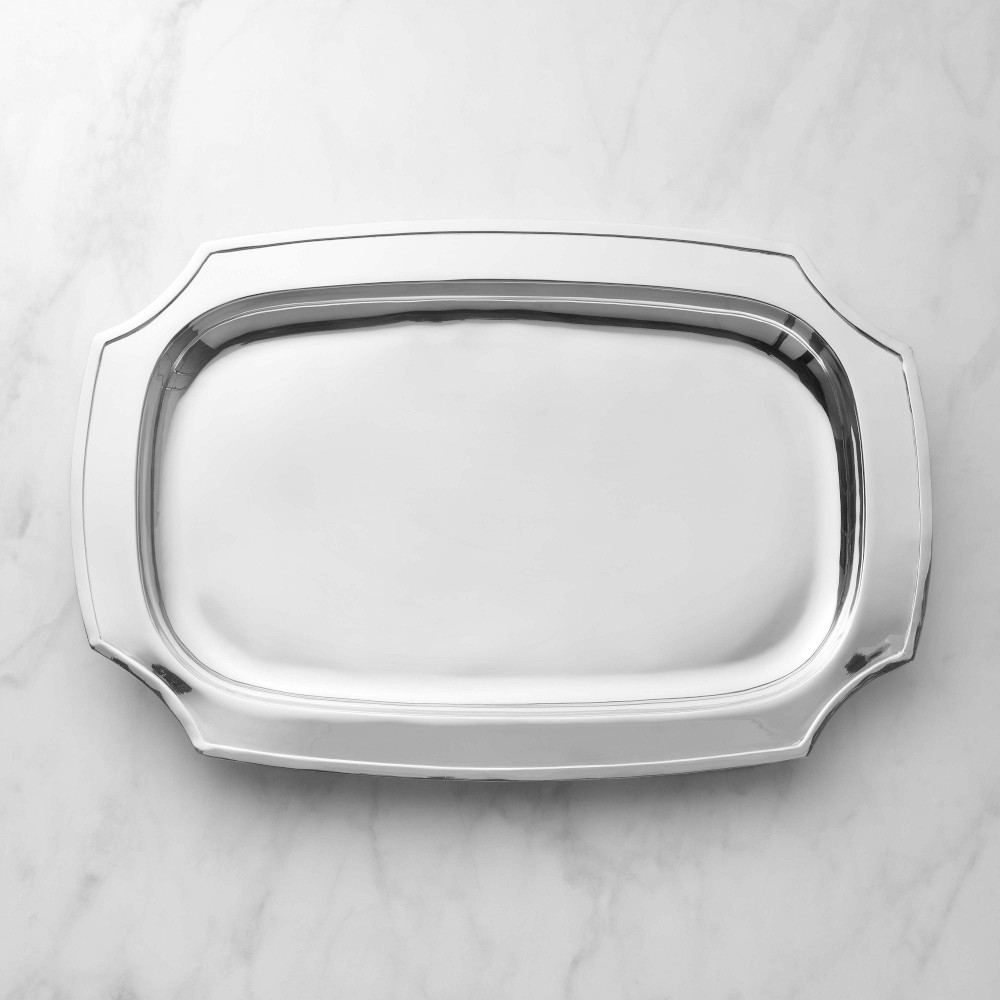 Silver Rectangle Tray | Williams-Sonoma