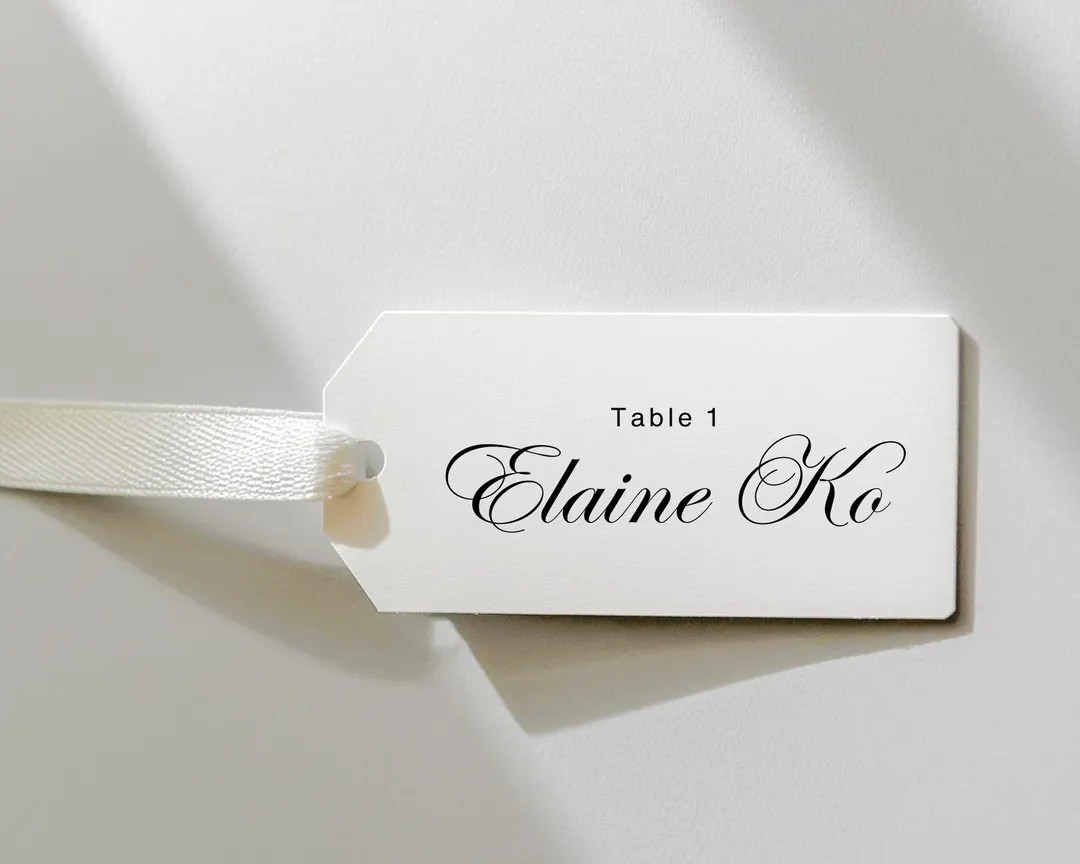 Name Tag | Table Number Tag | Favor Tag | Place Card Tag | Name Place | Wedding Guest, Bridal Sho... | Etsy (US)